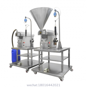 Liquid and pastes filling machine